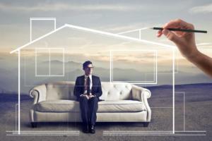 Vivienda sobre planos